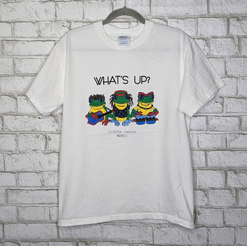 Vtg Frogs Costa Maya Rasta Rastafarian